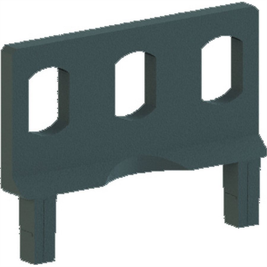 BACHMANN BlueNet plastic mounting bracket, Packed in polybag