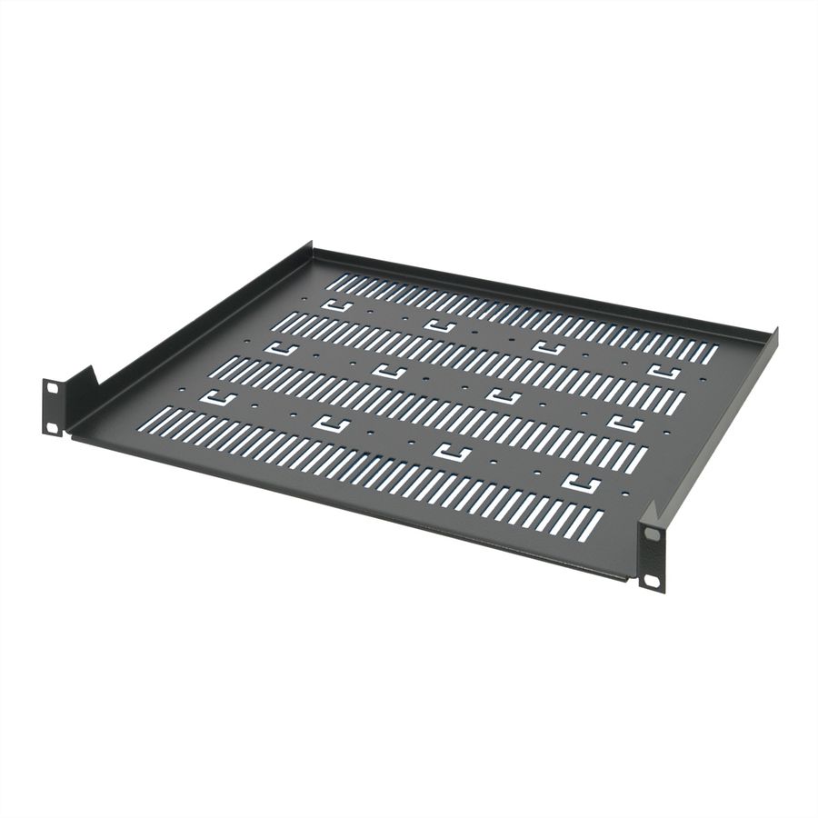 SCHROFF 19" Equipment Shelf, 1 U, RAL 7021