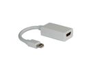 ROLINE Mini DisplayPort/HDMI Adapter, v1.2, Mini DP Male - HDMI Female