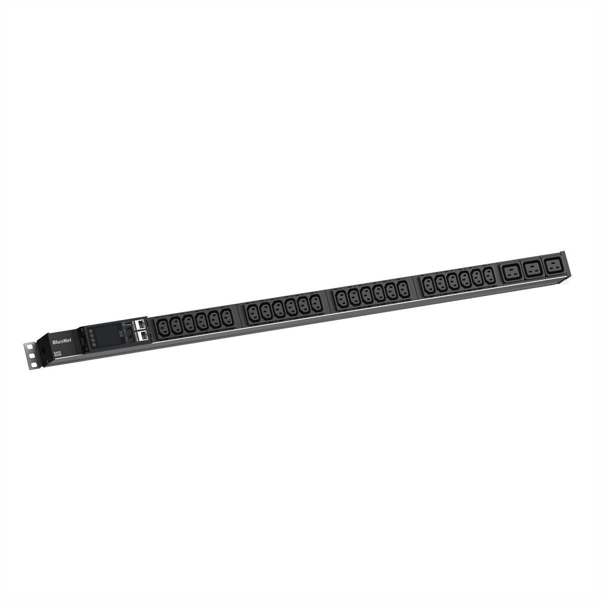 BACHMANN BN ESSENTIAL Metered 24xC13, 3xC19 3,0m CEE 16/3p