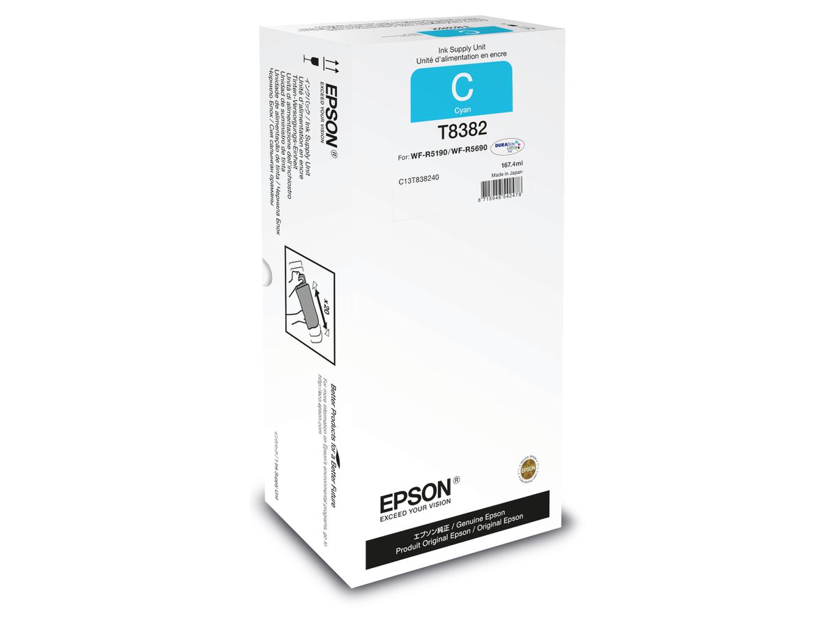 Epson T8382 inktcartridge Cyaan