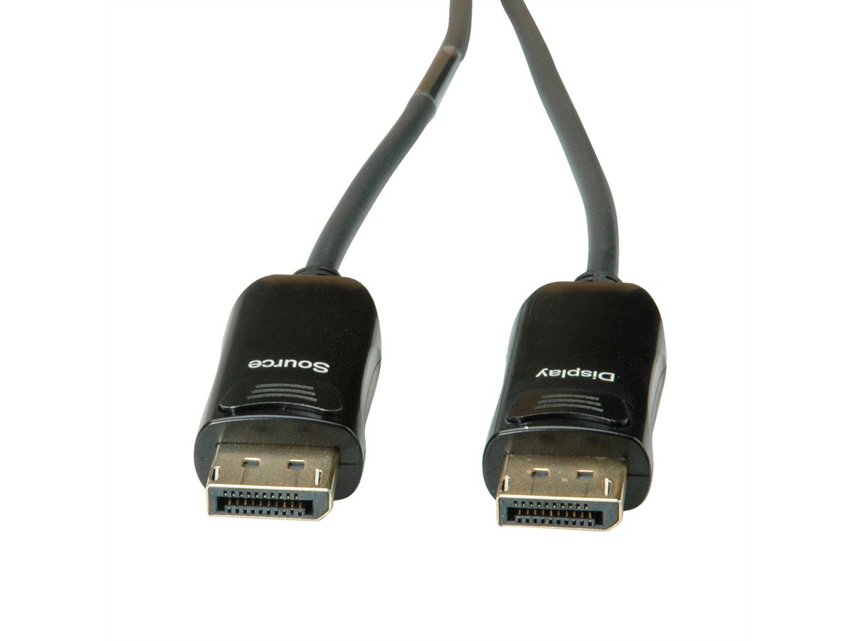 ROLINE DisplayPort v1.4 Cable (AOC), M/M, 20 m