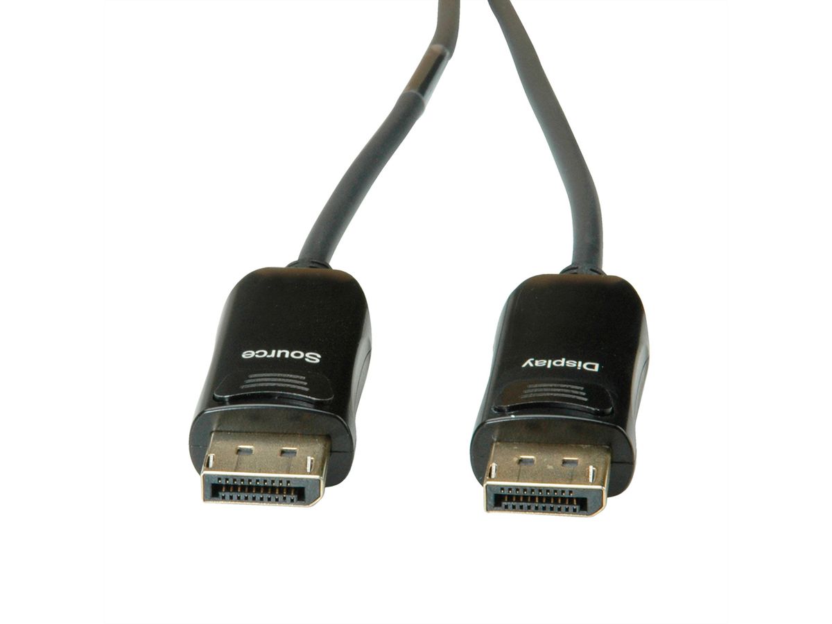 ROLINE DisplayPort v1.4 Cable (AOC), M/M, 50 m