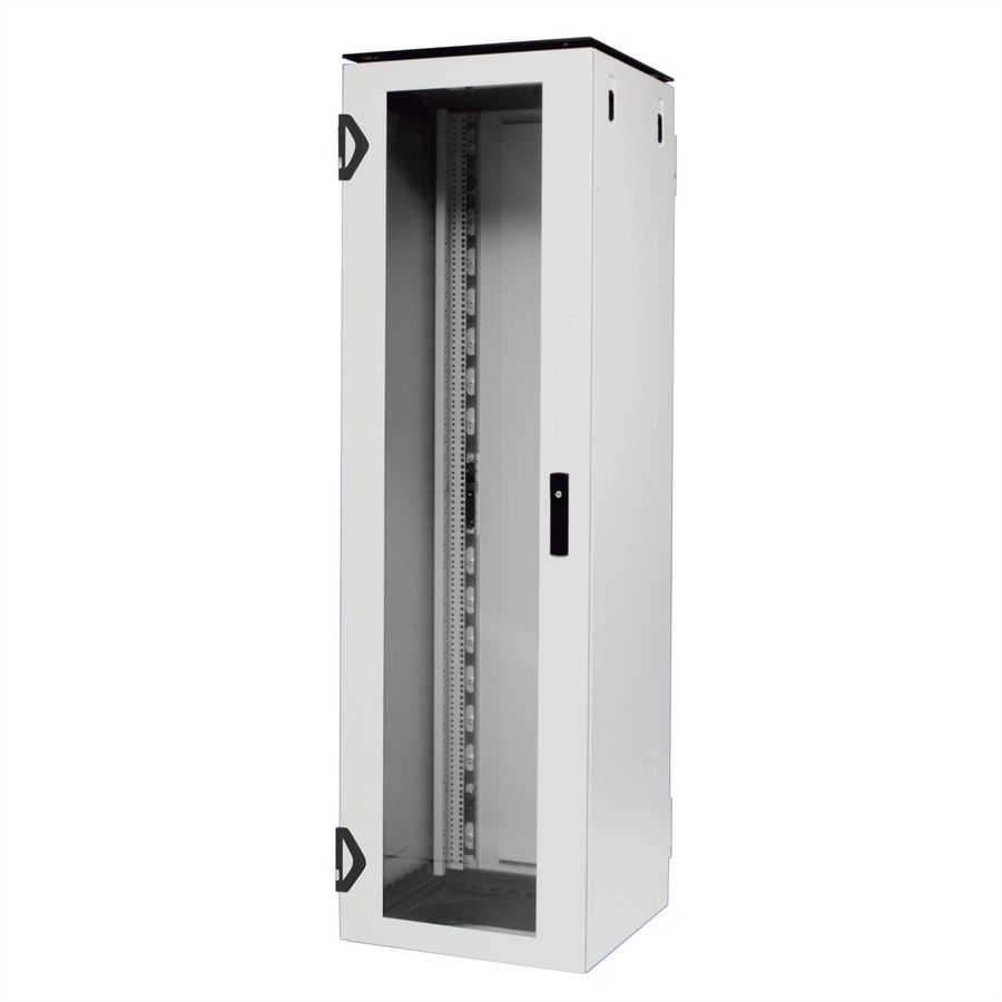 SCHROFF Varistar IP 20 Cabinet, Glass Front Door, Steel Rear Door, 38 U 1800H 600W 600D