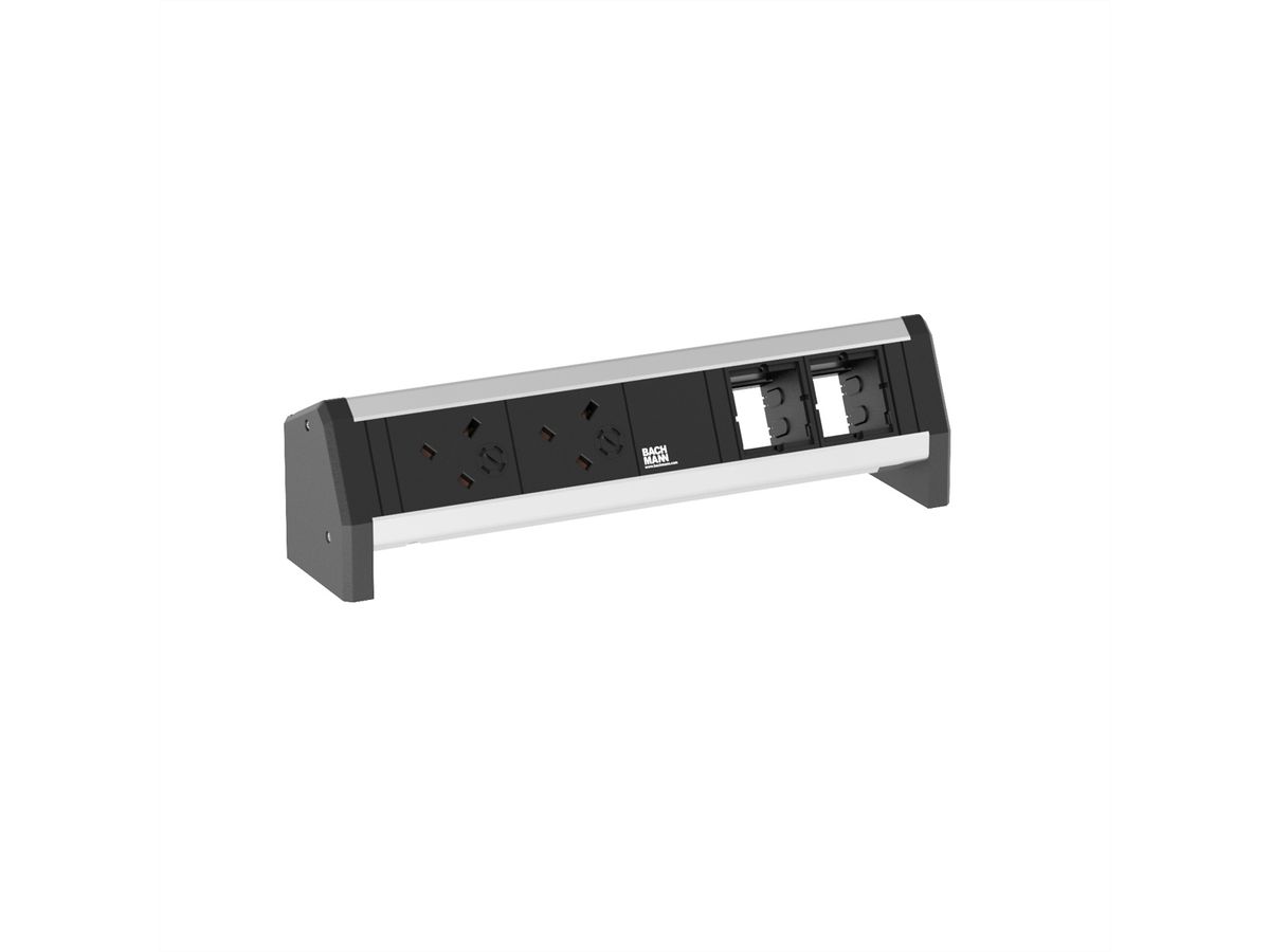 BACHMANN DESK 2xUK 3,15A 2xCM GST18, United Kingdom