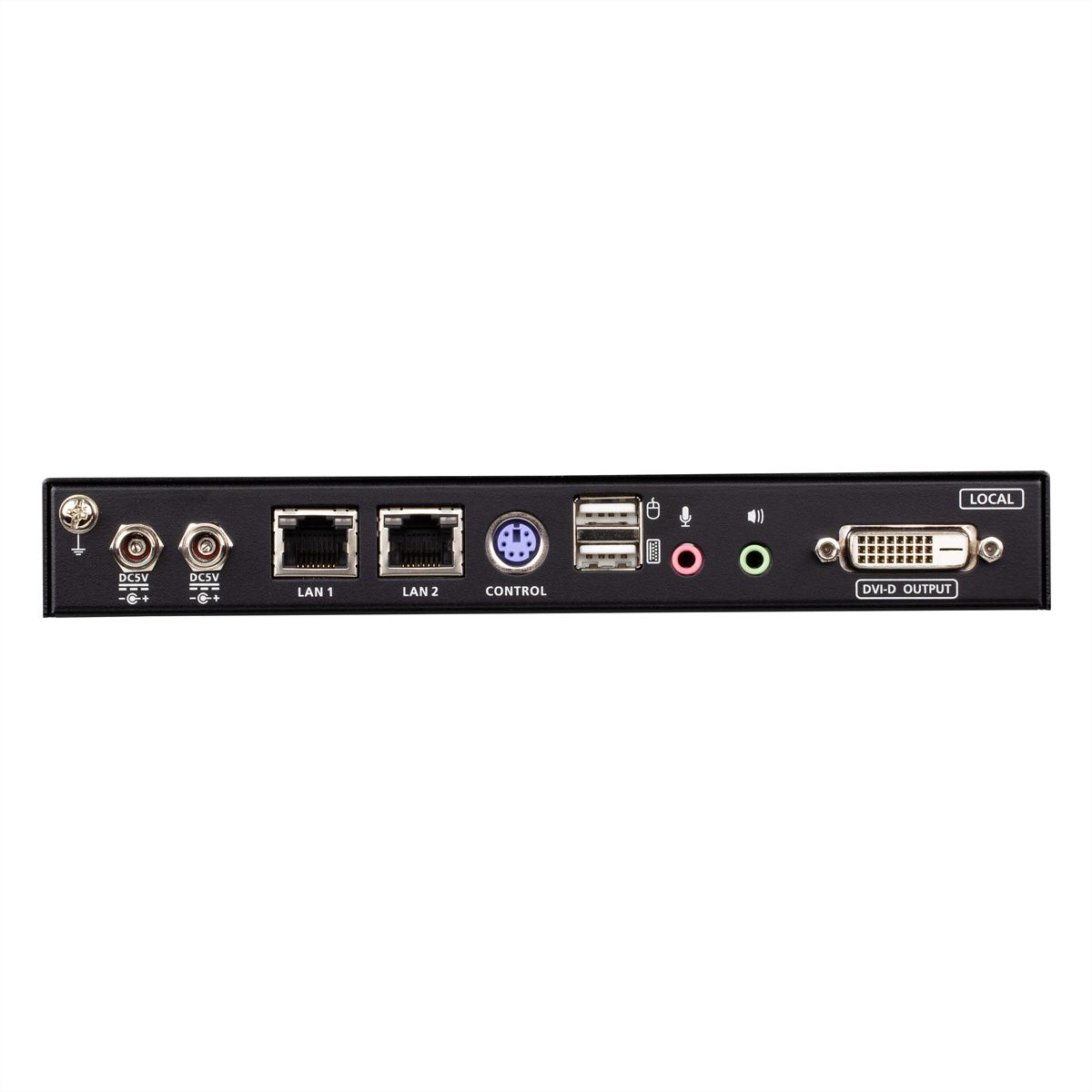 ATEN CN9600 1-lokale-externe gedeelde toegang Enkele poort DVI KVM over IP-switch