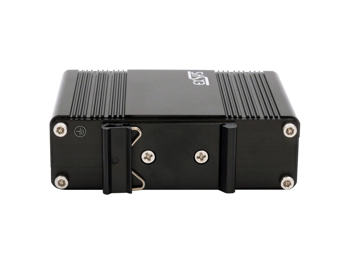 EXSYS EX-60340 Industrial Media Konverter 60W SFP -40°C bis +75°C