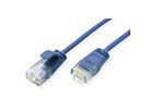 ROLINE GREEN UTP Data Center Patch Cord Cat.6A (Class EA), LSOH, Slim, blue, 2 m