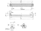 SCHROFF Connector Housing for Type C and R, Blank, Backplane Thickness 3.2 mm, Posts 17 mm