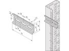 SCHROFF DIN Rail for Thermostat With Integrated Temperature Sensor
