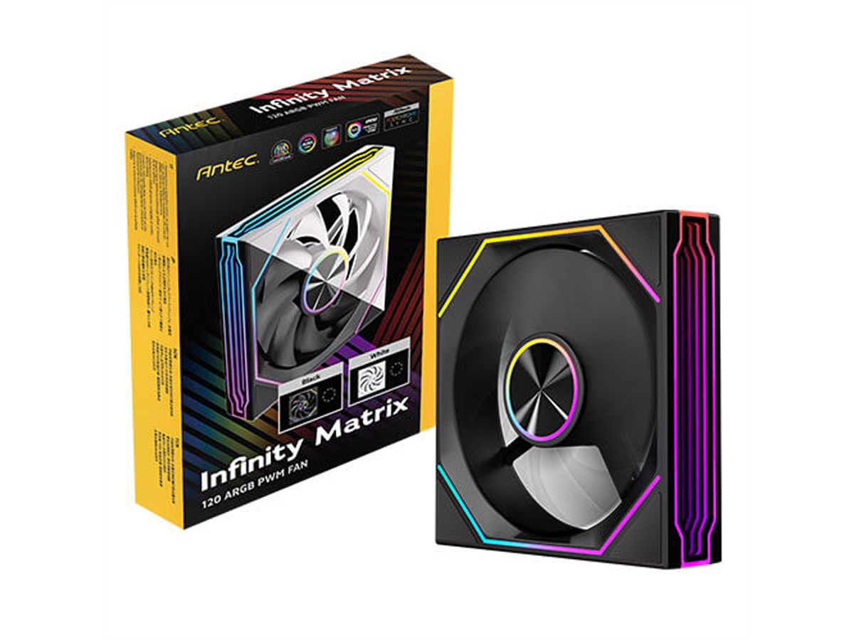 ANTEC IM 120R ARGB, Housing fan, black