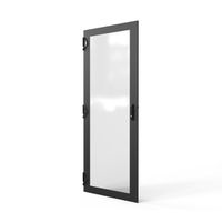 DOOR GLAZED 1800H 800W IP20 1PT RAL7021