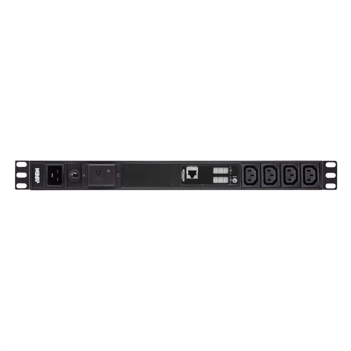 ATEN PE1218SG 1HE basis PDU met meetfunctie en overspanningsbeveiliging