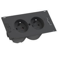 BACHMANN DUE 2xUTE 0.2m GST18, black, 0.2 m