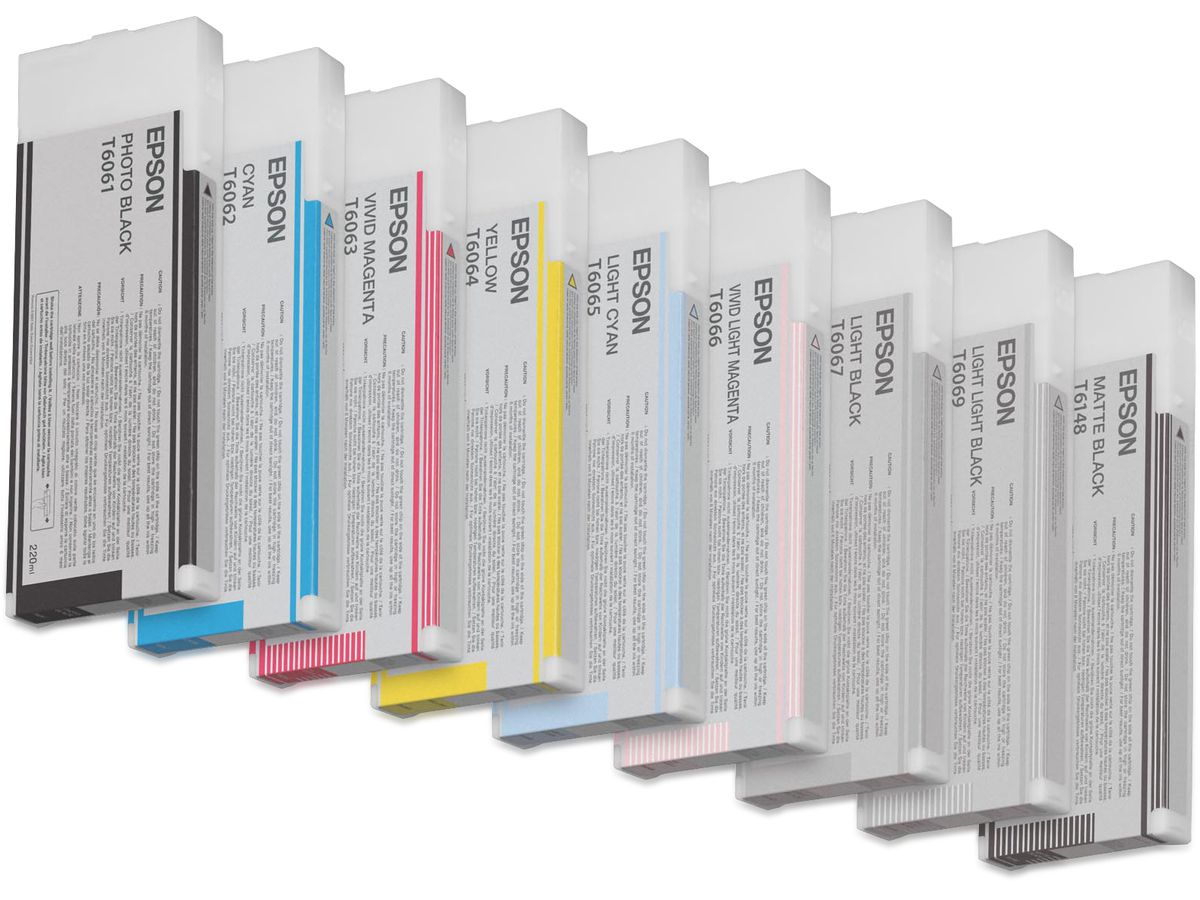 Epson inktpatroon Light Light Black T606900 220 ml