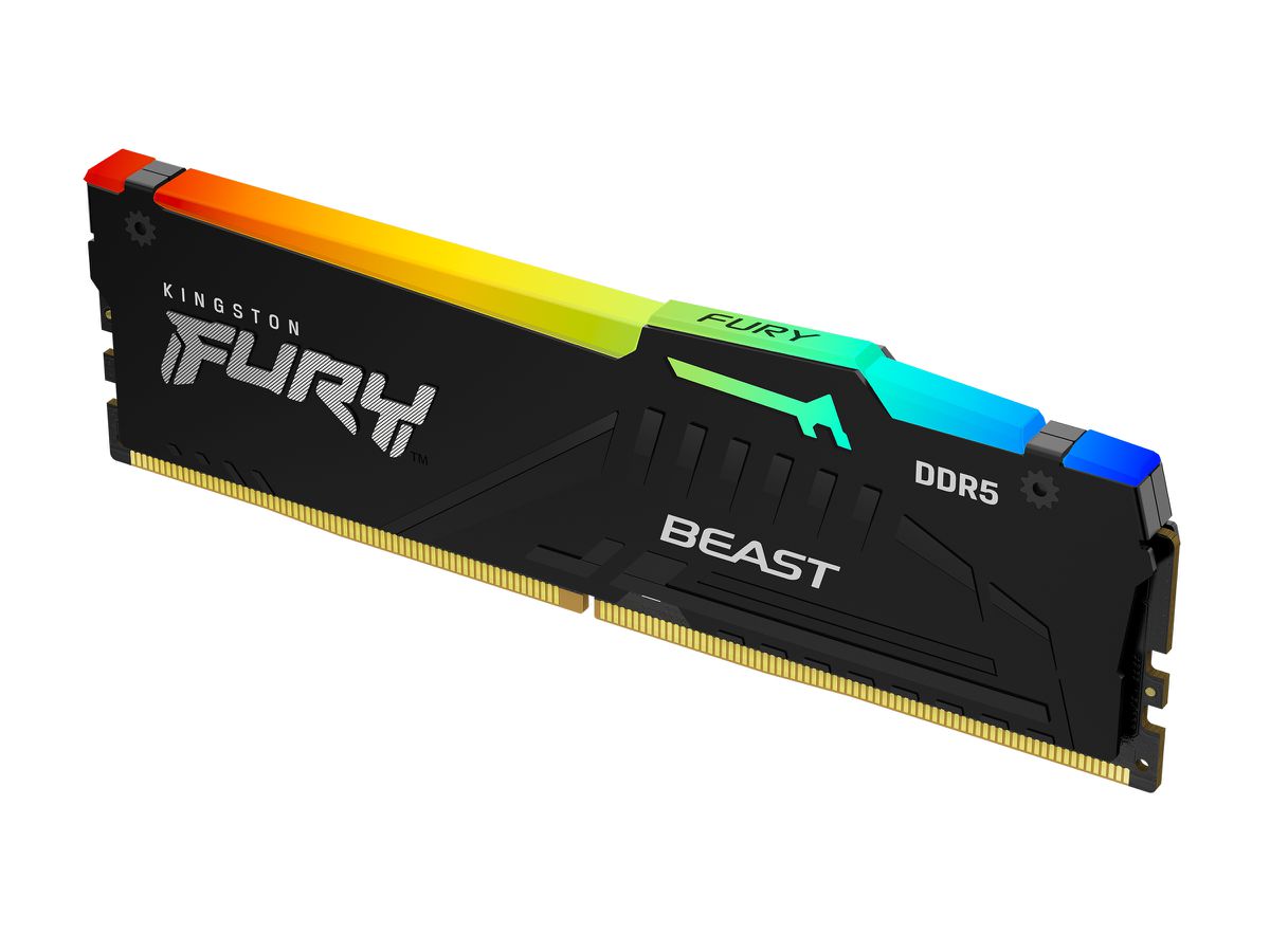 Kingston Technology FURY Beast 16GB 5600MT/s DDR5 CL36 DIMM RGB