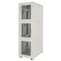 ROLINE colocation-kast 42HE 800x1000 mm, 2 compartimenten, grijs
