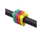 VALUE kabelmarkeerset voor patchkabels, 10 x 10 stuks, 5 - 6.5mm, veelkleurig