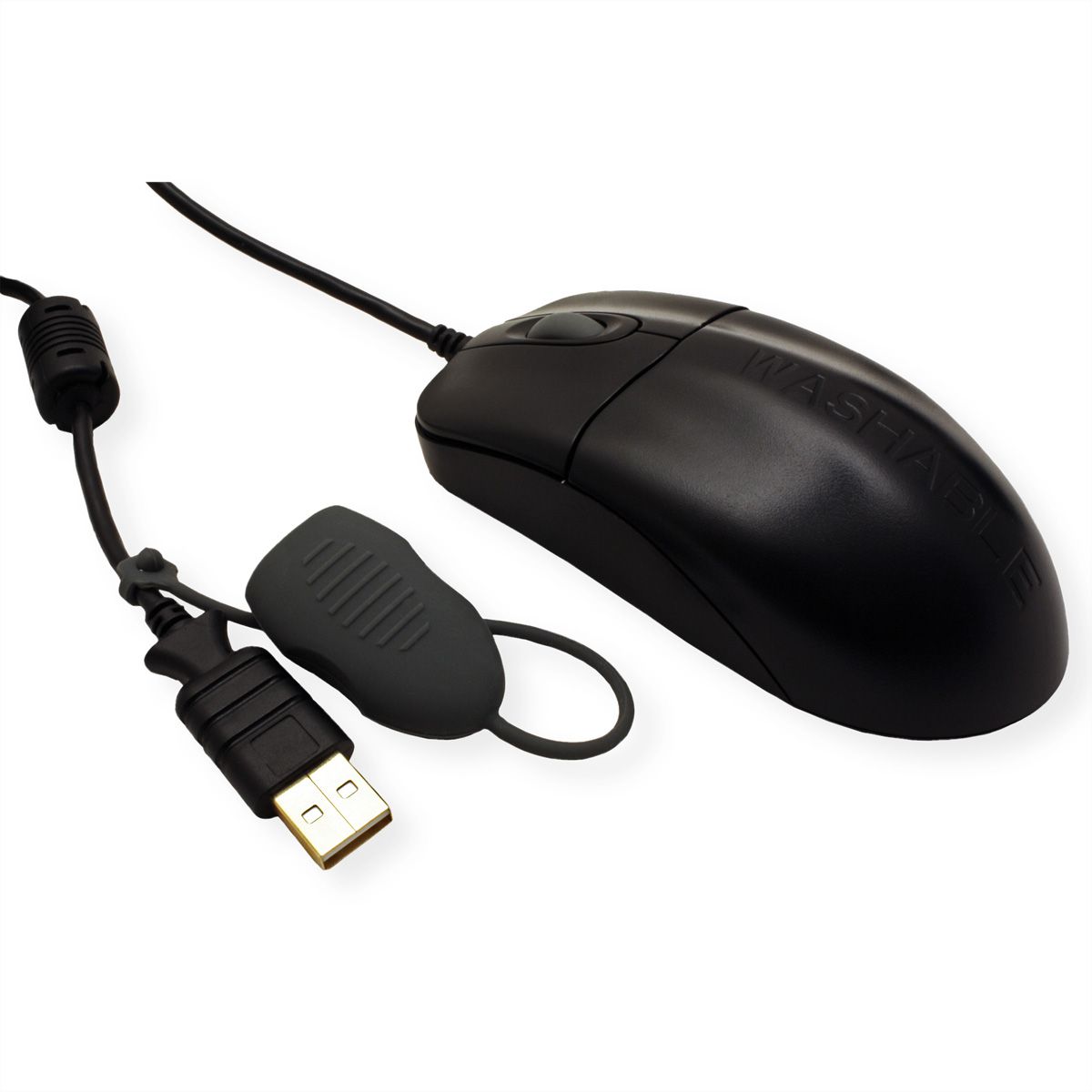 SEAL SHIELD Zilver Storm Muis USB zwart STM042