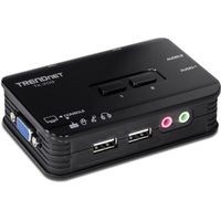 TRENDnet TK-209K KVM-switch 2-poorts USB-kit met audio