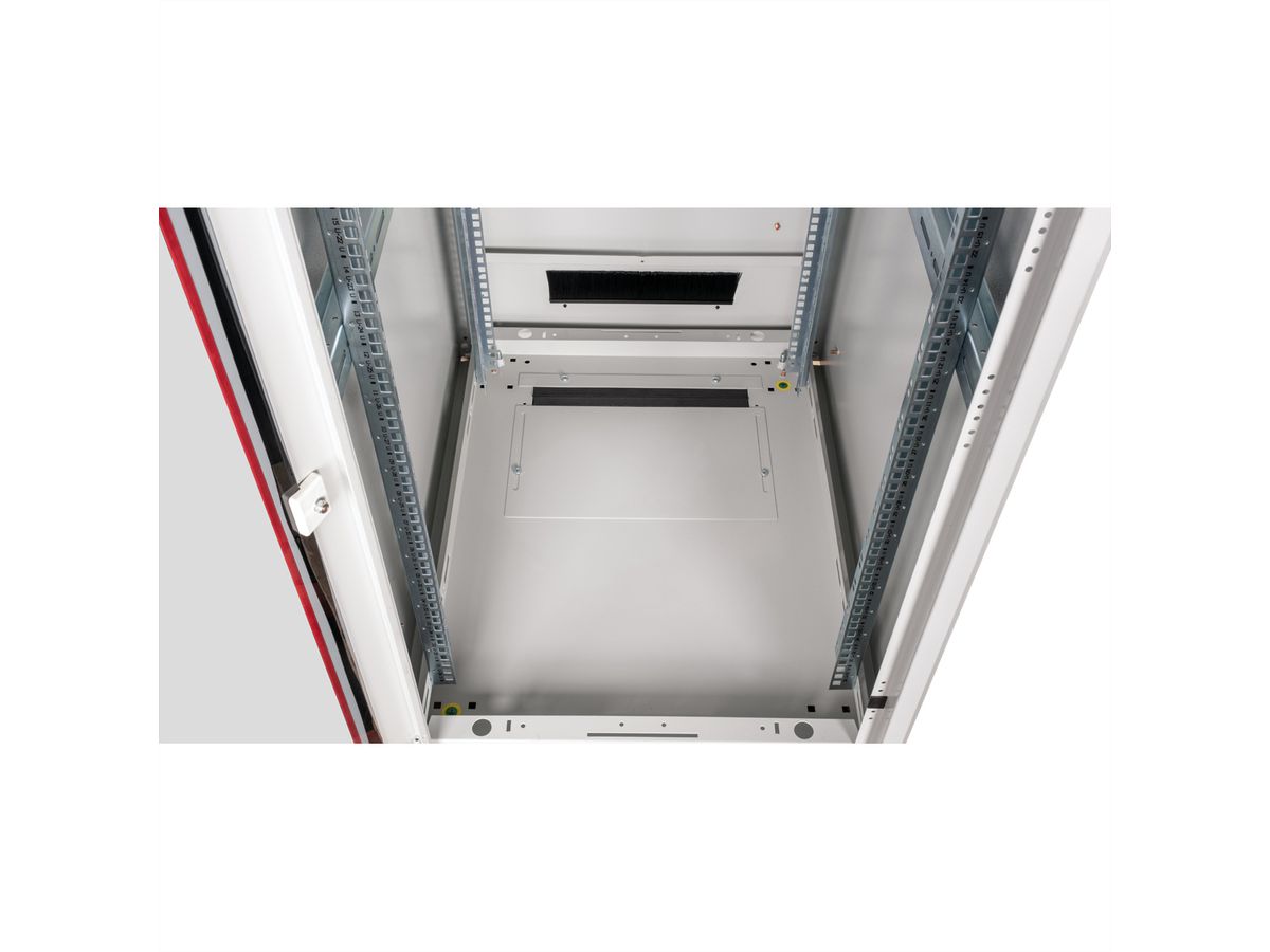 ROLINE 19-inch Network Cabinet Pro 36 U, 600x800 WxD glass door grey