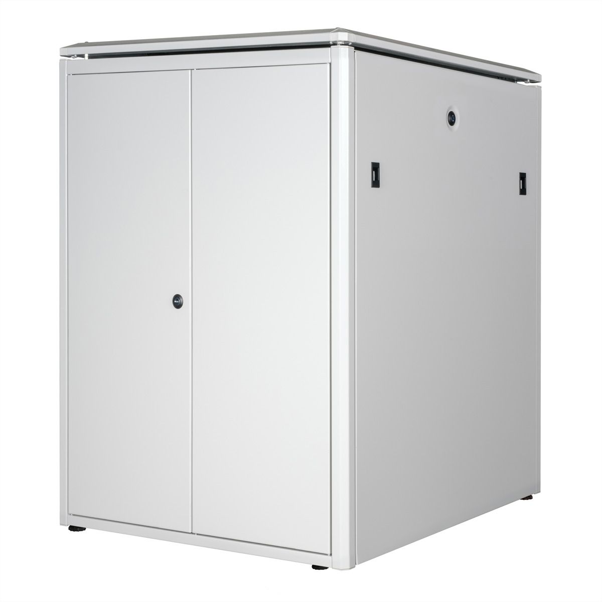 ROLINE 19-inch netwerkkast Pro 22 U, 800x800 BxD Glazen deur grijs