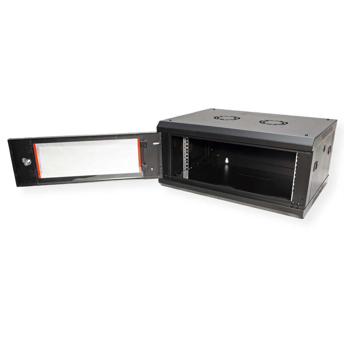 ROLINE 19" Wall Cabinet Basic Plus 4U, 600x450 BxT black