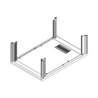 SCHROFF Novastar Brush Strip for Base Plate Single Piece With Cable Ducting