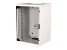 ROLINE 10-inch wandbehuizing 9 U, 312x300 BxD grijs