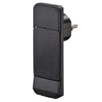 BACHMANN SMART PLUG earthing contact mounting plug, black