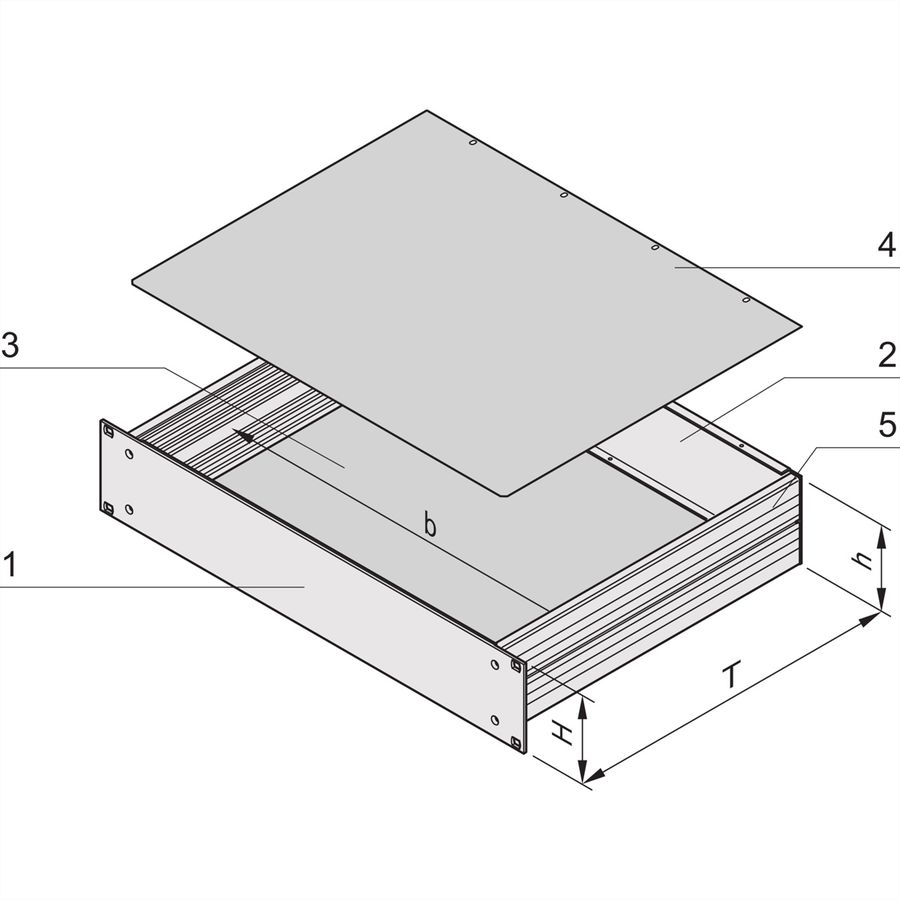 MULTIPAC PRO 3U 460D PLAIN COVERS