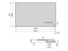 SCHROFF PCB Solder Side Cover, 3 U, 100 mm x 160 mm, 85°C