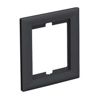 BACHMANN adapterframe 55x55 zwart