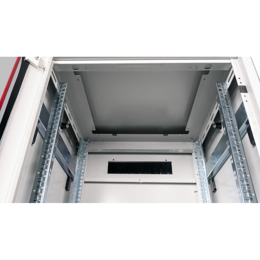 ROLINE 19-inch netwerkkast Pro 36 U, 600x600 BxD Glazen deur grijs