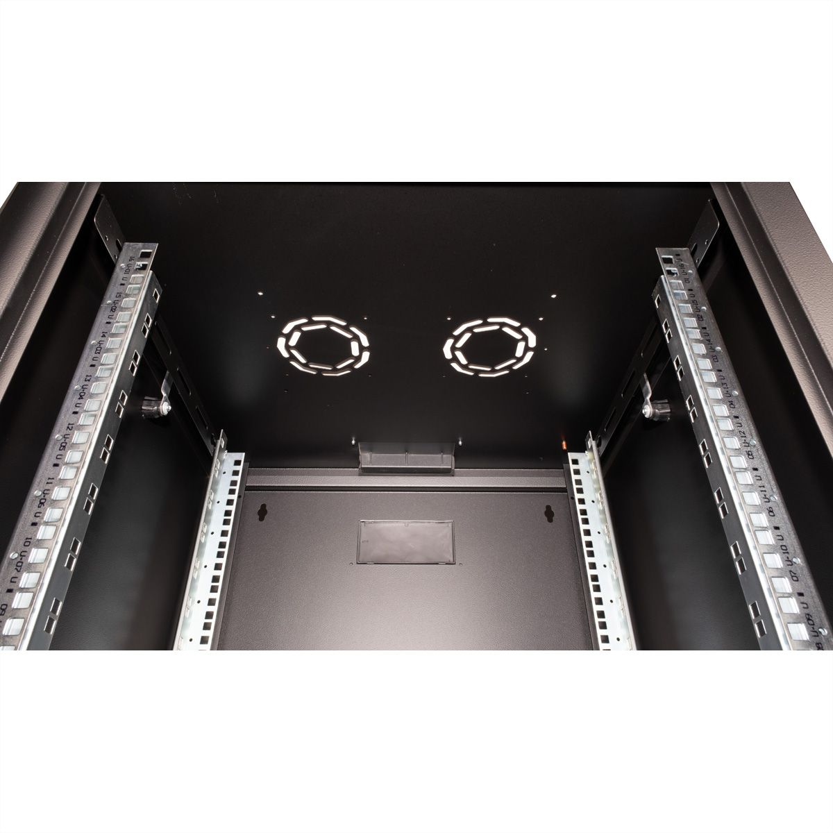 ROLINE 19-inch wall-mounted housing Pro 16 U, 600x600 WxD black