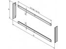 SCHROFF Frontframe voor EMC-afscherming voor horizontale bordenmontage, 4 HE, 28 HE