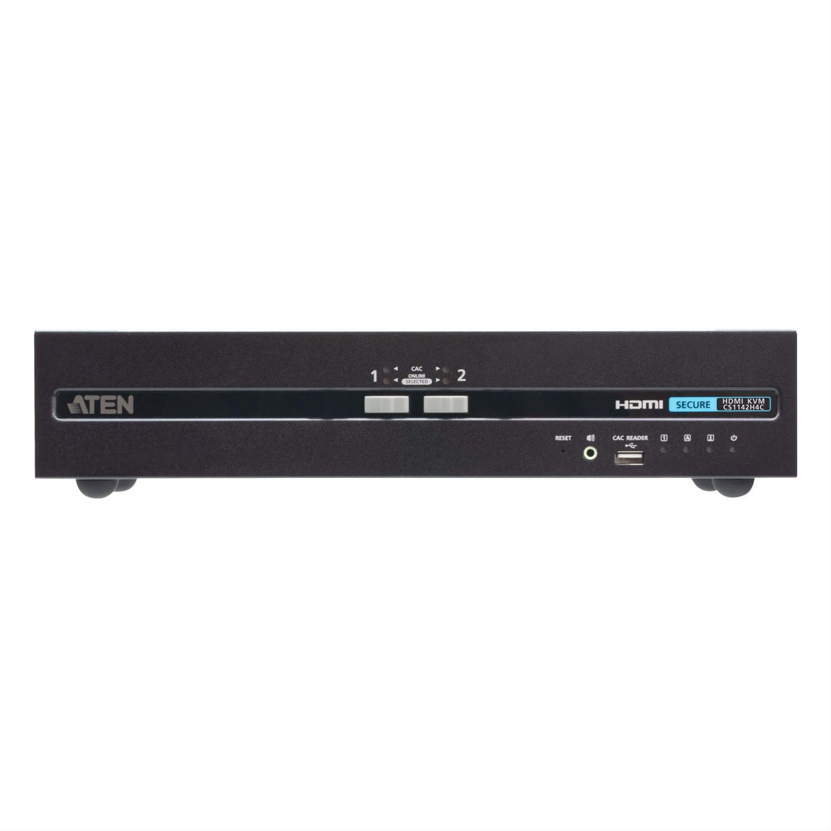 ATEN CS1142H4C 2-poorts 4K HDMI Dual Display Secure KVM, met kaartlezer PSD PP V4.0 conform