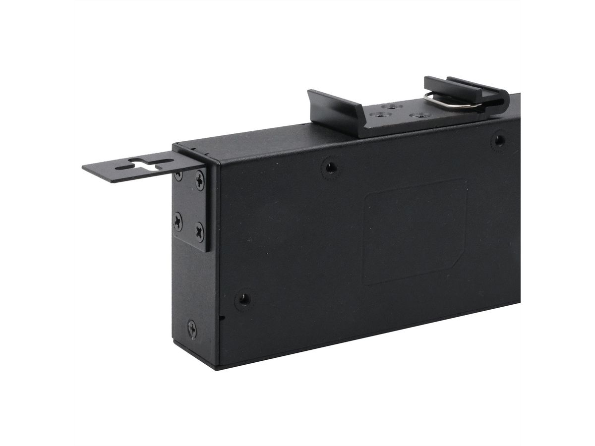 EXSYS EX-11244HMS 4 Port USB 3.2 Gen 1 HUB Din-Rail Kit und Wand VIA VL813 Chipset