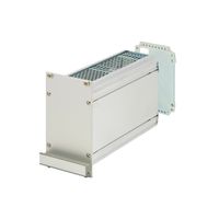 SCHROFF Frame Type Plug-In Unit PRO Kit, Perforated Covers, 1 Connector, 3 U, 8  HP, 227 mm