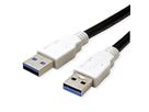 BACHMANN USB 3.0 cable A/A 1:1, black, 2 m
