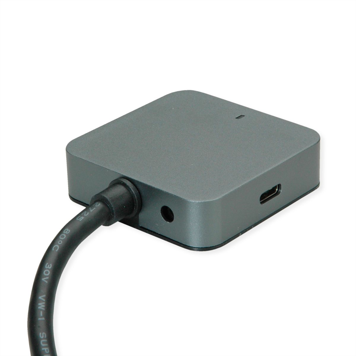 VALUE USB 3.2 Gen 2 Hub, 4 poorten (2x USB-A + 2x USB-C), met verlengkabel, 3 m