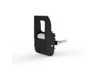 SCHROFF Inserter/Extractor Handle Type IET, Black Lever, Grey Button, Bottom, 100 Pieces