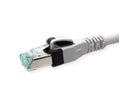 EasyLan DualBoot PushPull IP20 patchkabel, Cat.6A (Klasse EA), S/FTP, grijs, 10 m