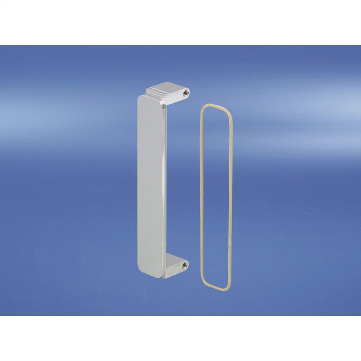SCHROFF PMC tussenpaneel, onbehandeld, met EMC afscherming, Al, geanodiseerd