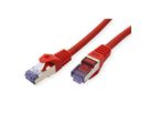 ROLINE S/FTP Patch Cord Cat.6A, Component Level, LSOH, red, 0.3 m