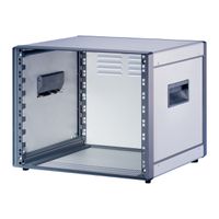 SCHROFF Comptec 19" Desktop Case, Unshielded, Alu Cover, 9 U, 84 HP, 600 mm