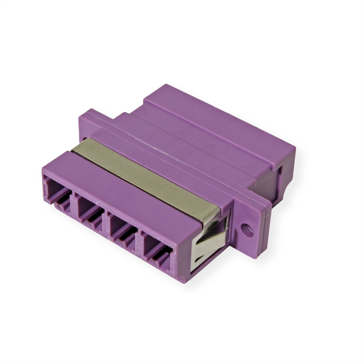 VALUE  Fibre Optic Adapter LC quadruple, OM4, PB