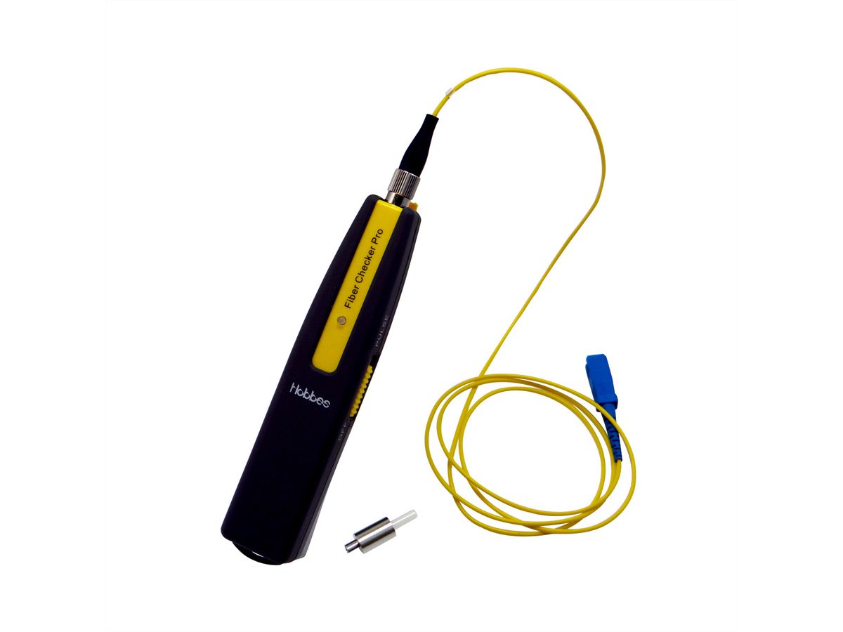 HOBBES Portable Laser Fiber Checker Pro with 1.25mm Adapter
