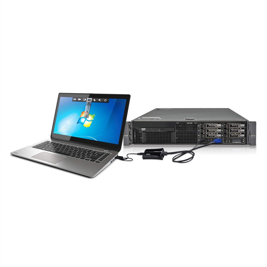 ATEN CV211 laptop USB consoleadapter