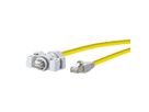 METZ CONNECT E-DAT industriële patchkabel V6, IP67 - RJ45 , 2 m